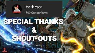 Thanks to the Yoon-Fam & Special Shout-Outs!