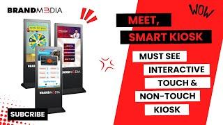 Must See Interactive Touch & Non-Touch Kiosk - Meet, Smart Kiosk By Brand M3dia