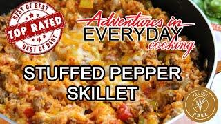 Stuffed Pepper Skillet - Adventures in Everyday Cooking