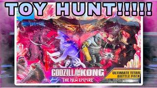 ULTIMATE TOY HUNT!!! - GODZILLA X KONG: The New Empire "Ultimate Titan Battle Pack TOY HUNT!