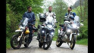 Africa Twin vs. BMW F850GSA vs. Moto Guzzi V85 TT - Special Review