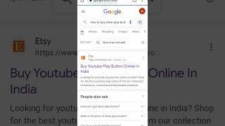How to buy silver play button #shortvideo #popular #100k #short #viral