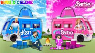 Yuta Mio Lomba Dekorasi Dream Campervan Barbie Pink  VS Biru Ken  | Sakura