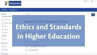 Tutorial - Find resources on Ethics and Standards in Higher Education