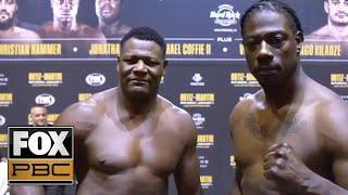 Luis Ortiz vs Charles Martin | WEIGH-IN | PBC ON FOX