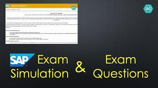 SAP Certification Exam Questions and Exam Simulation