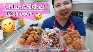 MUNCHKINS pang Negosyo, 3 Flavors Munchkin Recipe with Costing