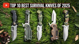 Top 10 Best Survival Knives 2025 : Ultimate Guide to Tactical Gears!