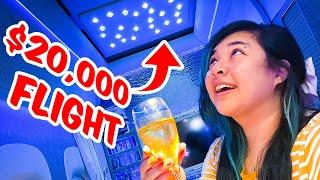 I Took a $20,000 Flight to Japan