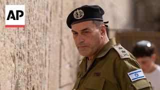 Israel will 'not forgive or forget,' says new military chief of staff