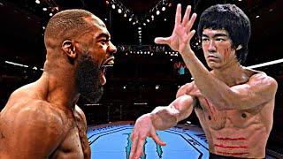 BRUCE LEE VS JON JONES *WAR* (EA SPORTS UFC 4) BRUCE LEE KNOCKOUTS | UFC KNOCKOUTS | UFC BRUCE LEE