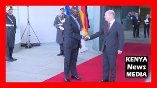 President William Ruto meets with Chancellor of Germany Olaf Scholz in Berlin