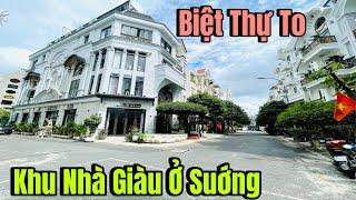 Khu Toàn Nhà Giàu Biệt Thự - Chủ Xây Cho Con nay Tha Thiết Bán Rẻ Thu Hồi Vốn 6M x 16M| Ở đây Sướng