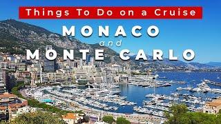 Monaco & Monte Carlo France | What to Visit on a Cruise | Highlights in a Day (4K)