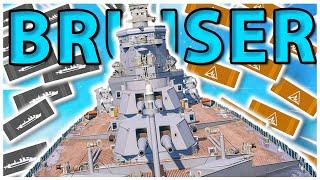 DefenSe...the British Bruiser in World of Warships Legends