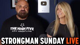 Strongman Sunday LIVE with Loz and Liz