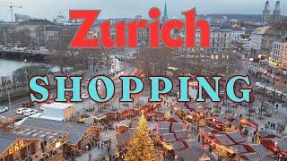 Best Shopping Places in Zurich (Switzerland) 2024 | Complete Guide for Tourists