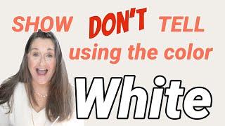 SHOW DON'T TELL with the color WHITE | Show don't Tell Series