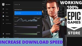 How To Fix Download Speed In Epic Games Launcher - Epic Games Low Download Speed Fix (2020)