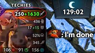 TECHIES IS NOT BROKEN WHEN YOU PLAY HIM WRONG!