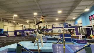 New Level 3s Attempt Level 4 Bar Routine