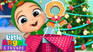 Holiday Decorations! | Christmas Song | Little Angel And Friends Kid Songs