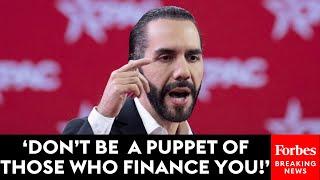 El Salvador's President Nayib Bukele Tears Into The Press And Other 'Very Hypocritical' Institutions