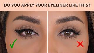 HOW TO APPLY EYELINER THE RIGHT WAY 2021 | NINA UBHI