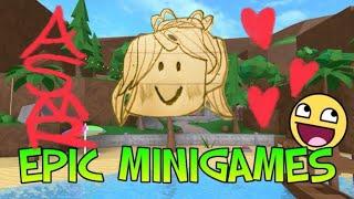 ASMR~EPIC MINIGAMES ROBLOX~EATING A CRUNCHY CARROT