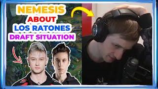 Nemesis About LOS RATONES DRAFT Situation 