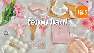 HUGE TEMU HAUL  | accessories, room decor, school supplies, cute kitchen items etc