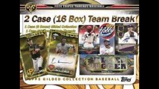 2024 Topps TRIPLE THREADS + GILDED 2 Case Team Break #2 eBay 12/27/24