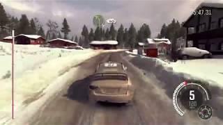 Dirt Rally world record in Lysvik, Sweden