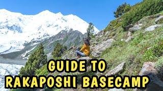 Trek to Rakaposhi Basecamp Exploring the unexplored - Full guide - Vlog 25