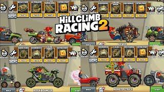 I unlocked all Mastery?!Hill Climb Racing 2