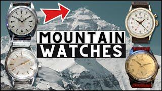 What was the first watch to summit Everest?