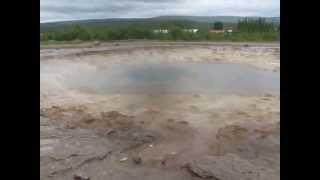 Iceland. Geyser Strokkur