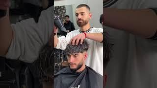 İLK HALİ DAHA İYİYDİ DİYENLER YORUMA !!!ERKEK GRİ SAÇ #asmr #barber #capcut #fade #hair #asmrbarber