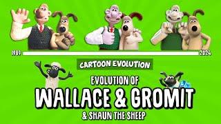 Evolution Of WALLACE & GROMIT (& SHAUN THE SHEEP) - 35 Years Explained | CARTOON EVOLUTION