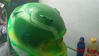 arai kart helmet//custom paint