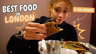 VEGAN LONDON FOOD TOUR  very delicious 48h