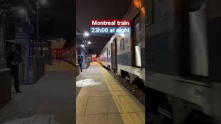 Montreal mornings at night trains  #montreal #vibes #night #life #train