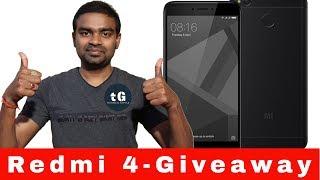 Redmi 4 Giveaway - 50k Special Giveaway - Technical Guptaji