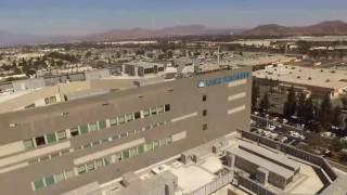 DRONE OVER KAISER PERMANENTE !!!! security admires my skills...