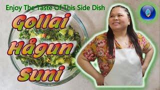 Gollai Hågun Suni | Spinach in Coconut Milk | Chamorro Recipe