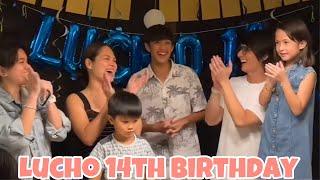 LUCHO AGONCILLO 14TH BIRTHDAY CELEBRATION ANG SAYA SAYA NILANG NAGCELEBRATE NG KANYANG BIRTHDAY