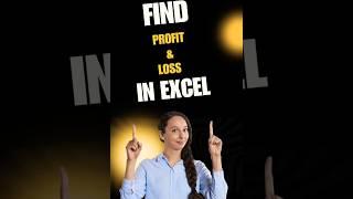 Profit and Loss formula in Excel.️#youtubeshorts #shorts #youtube#analyticsa2z.