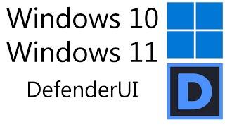 [TUT] DefenderUI - Windows Defender einfach konfigurieren [4K | DE]