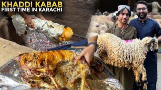 EXTREME Stuffed Lamb | Khaddi Kabab | Chakki Wala Dumba | First Time In Karachi | Uzair Sakrani