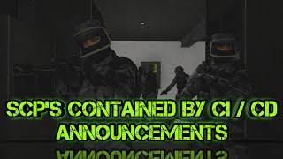 SCP's contained by CI / CD announcements | SCP: Anomaly Breach 2